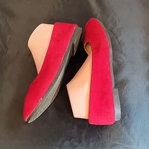 BLXNLX HARD SUEDE MATERIAL ROUND TOE SLIP-ON WOMEN"S FLAT SHOE - Picture 12 of 13